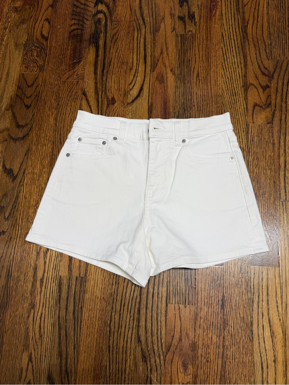J.Crew White High-Waist Women’s Shorts